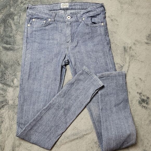 Naked and Famous - Raw Denim - Silk - The Skinny Silk Blend Denim - Size 28 - Picture 7 of 16